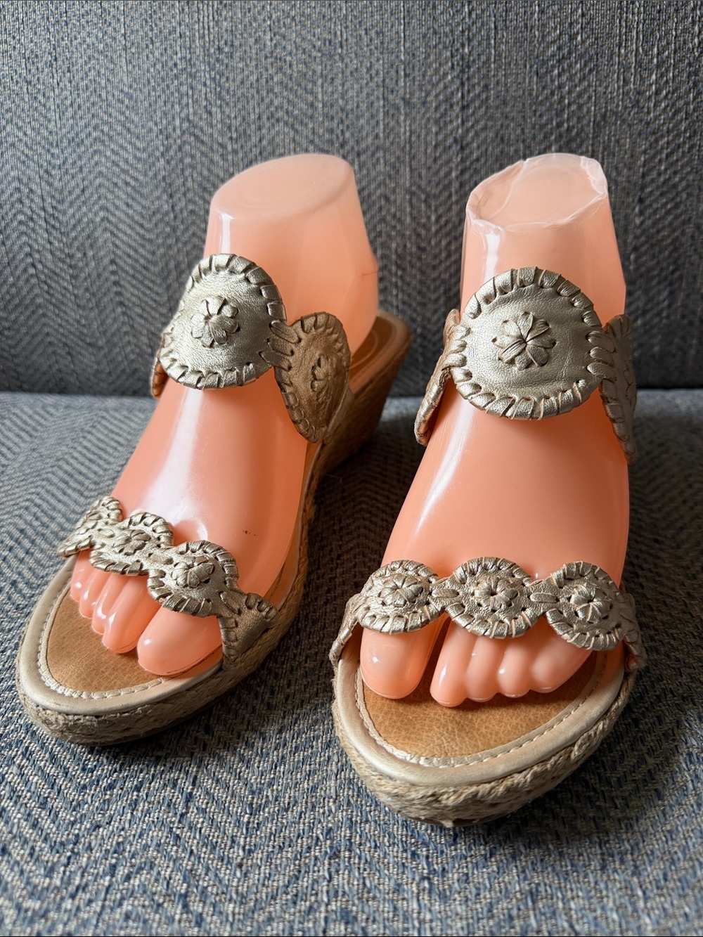 Jack Rogers Women’s Platform Wedge Sandals Size: 7.5M